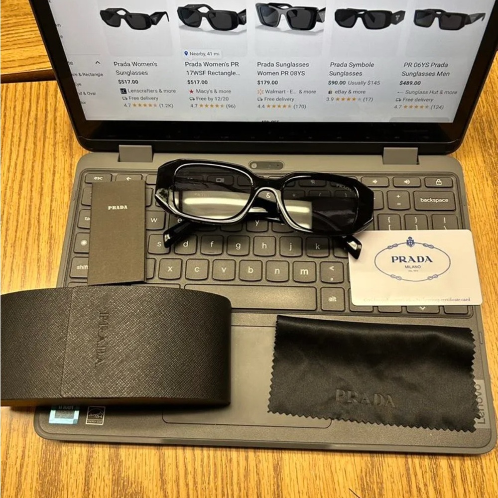 Prada Black Men's glasses